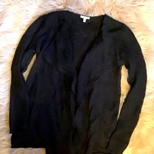 Black with grey flecks medium sweater